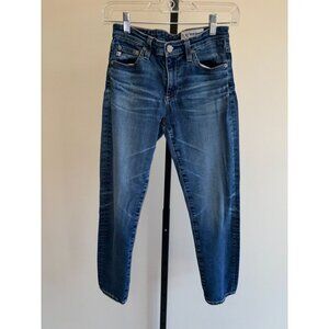 Ag-Ed Denim Women's Blue Prima Crop Jeans Size 2 #44635